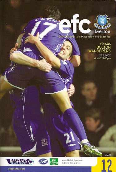 Everton FC v Bolton Wanderers FC